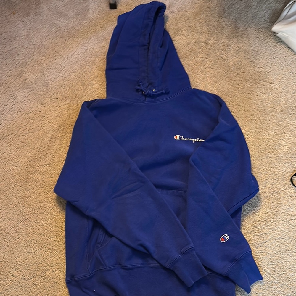 Champion Blue Hoodie
